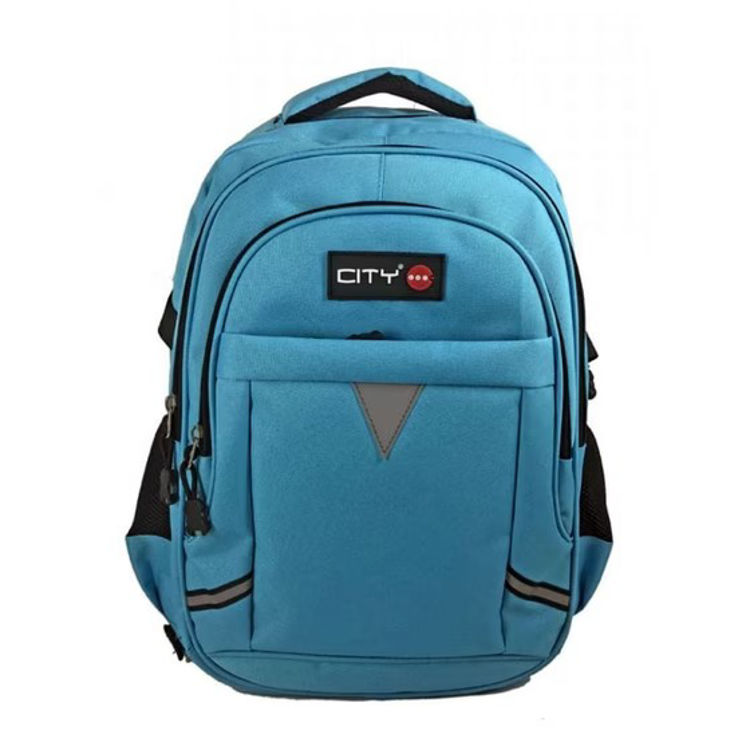 Picture of CB95721-CITY SCHOOL BAG 4-ZIP POCKETS